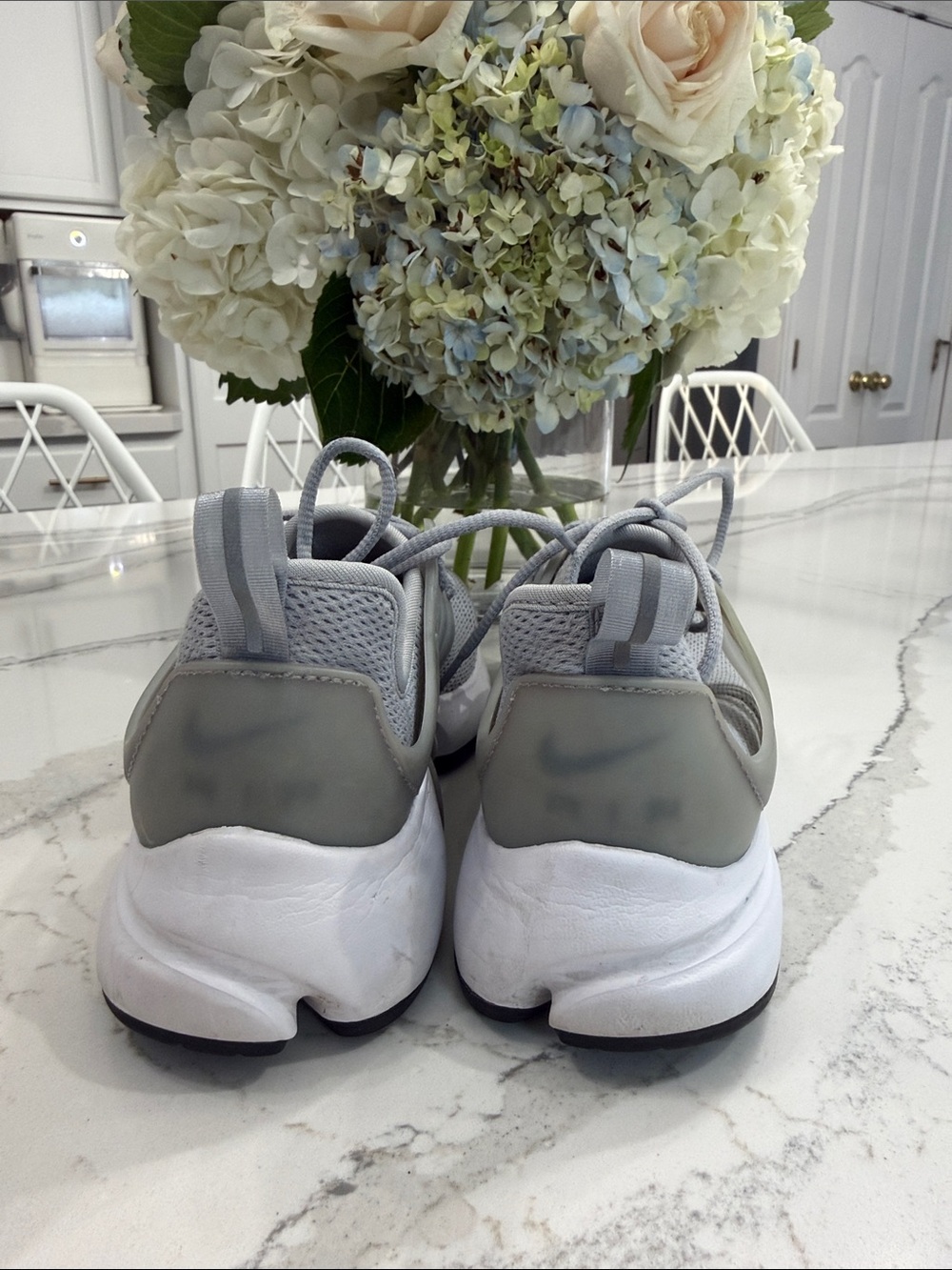 Nike Air Presto Wolf Grey Athletic Running Sneakers W Size 8 - Picture 5 of 7
